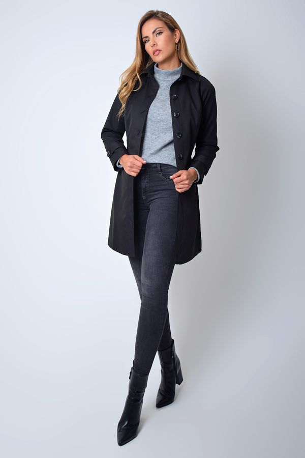 abrigo trench mujer
