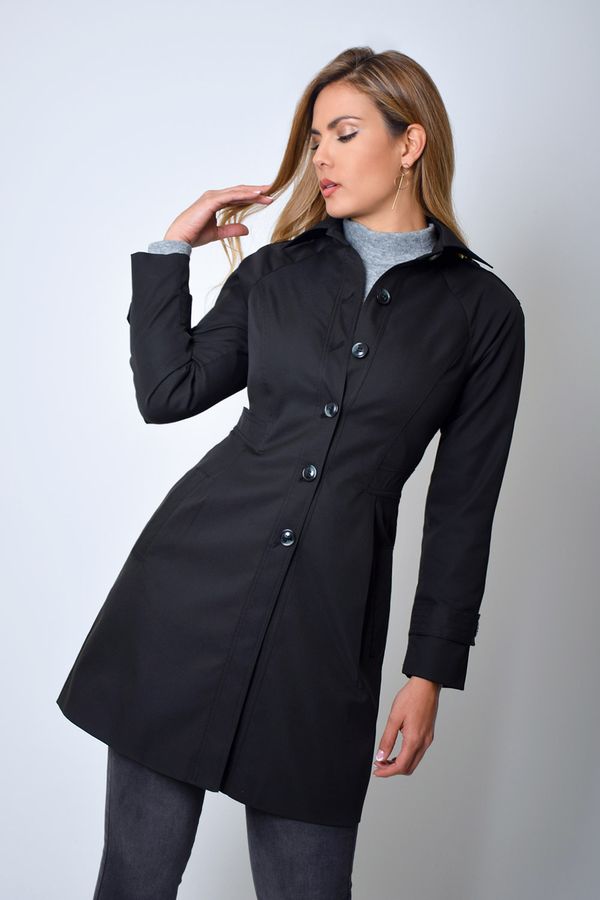 abrigo trench mujer