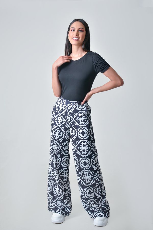 Pantalon tipo online palazo