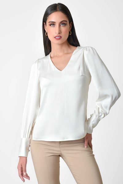 Blusa Mujer En Tejido De Punto Crepe - Xuss