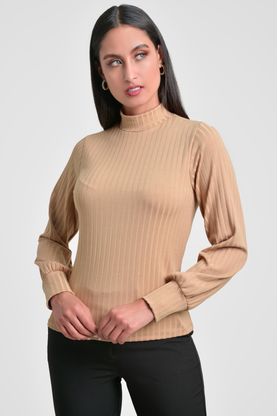 BLUSA-MUJER-XUSS-BL-0407-CAMEL-2