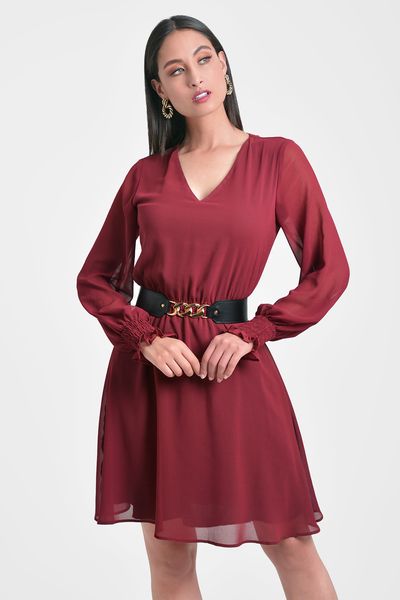 Vestido-Mujer-Xuss-VE-0060-Vinotinto-2